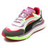 Фото #2 товара Puma Wild Rider Unfold Midnight Glow Womens Size 11 M Sneakers Casual Shoes 387