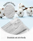 Фото #4 товара Solid Quick Drying Absorbent 2 Piece Egyptian Cotton Bath Sheet Towel Set