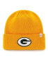 Фото #1 товара Men's '47 Gold Green Bay Packers Secondary Basic Cuffed Knit Hat