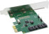 Фото #2 товара Kontroler InLine PCIe 2.0 x1 - 2x SATA 3 (76696C)