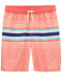 Kid Striped Swim Trunks 8