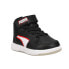 Фото #2 товара Puma Rebound Mid Strap Alumni Infant Boys Black Sneakers Casual Shoes 386328-01