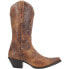 Dan Post Boots Colleen Snip Toe Cowboy Womens Brown Casual Boots DP4095