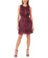 ფოტო #1 პროდუქტის Women's Sleeveless Tiered Mini Dress