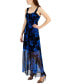 Women's Sleeveless Empire-Waist Maxi Dress