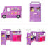 Barbie GMW07 Food Truck Vehicle Playset with 30+ Accessories, Girls Toy from 3 Years