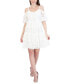 ფოტო #1 პროდუქტის Women's Lace Off-The-Shoulder Dress