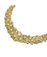 ფოტო #2 პროდუქტის Mesmerizing 3D Geometric Cluster Eternity Necklace with Graduated Basketweave Stack