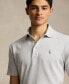 Фото #3 товара Men's Classic-Fit Cotton-Linen Mesh Polo Shirt