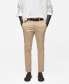 Фото #1 товара Men's Cotton Tapered Crop Pants