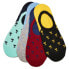 Фото #1 товара URBAN CLASSICS Recycled Yarn Invisbile Palmtree short socks 4 pairs