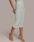 Women's Ruched Jersey Midi Skirt