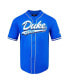 Фото #4 товара Men's Royal Duke Blue Devils Mesh Full-Button Replica Baseball Jersey