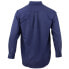 River's End Color Rich Oxford Long Sleeve Button Up Shirt Mens Blue Casual Tops