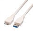 VALUE Usb 3.0 Kabel A ST - Micro B 2.0m 11.99.8875 - Cable - Digital