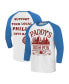 Фото #1 товара Men's White/Royal It's Always Sunny in Philadelphia Philly Dive Bar Raglan T-Shirt