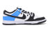 【定制球鞋】 Nike Dunk Low Retro 信鸽 解构 高街 低帮 板鞋 男款 黑蓝 / Кроссовки Nike Dunk Low DD1391-100