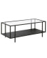 Фото #1 товара Vireo Coffee Table with Shelf, 45" x 20"