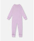 Фото #2 товара Baby Girls Baby One Piece Thermal Underwear Lilac