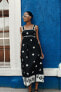 Фото #3 товара Платье миди с принтом ZARA