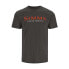 SIMMS Logo short sleeve T-shirt Orange / Charcoal Heater, XL - фото #1