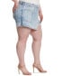 Trendy Plus Size Denim Skort