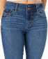 Фото #4 товара Juniors' Double-Button Flare Jeans