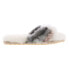 Emu Australia Corella W12684 Womens Beige Leather Slip On Slides Slippers Shoes