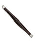 ფოტო #2 პროდუქტის Stainless Steel Brushed Multi Strand Brown Leather Bracelet