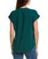 Фото #2 товара Vince Camuto V-Neck Front Placket Top Women's S