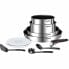 Set of Frying Pans Tefal Emotion L897AS Stainless steel