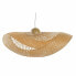 Фото #1 товара Потолочный светильник DKD Home Decor Коричневый Бамбук 40 W Соломенная шляпа с большими полями 220 V 70 x 34 x 20 cm