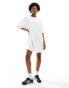 Фото #2 товара Dickies mapleton t-shirt dress in white