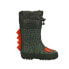 Фото #2 товара London Fog Toby Graphic Snow Toddler Boys Green Casual Boots CL30295T-G