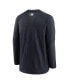 Фото #4 товара Men's Navy New York Yankees Authentic Collection Logo Performance Long Sleeve T-shirt