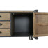 ТВ шкаф DKD Home Decor 144 x 47 x 76 cm Натуральный Серый Металл