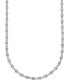 Clear Crystal Strand Necklace