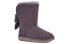 Фото #3 товара Угги UGG Classic Short Cuffed Bow Purple Grey