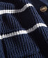 ფოტო #2 პროდუქტის Women's Striped Patch-Pocket V-Neck Cardigan, Created for Macy's