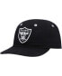 Фото #2 товара Boys and Girls Infant Black Las Vegas Raiders Team Slouch Flex Hat