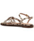 Фото #3 товара Women's Jitney Ankle-Strap Knotted Flat Sandals