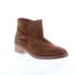 Фото #2 товара Diba True Casp Ian 69511 Womens Brown Suede Slip On Ankle & Booties Boots