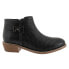 Фото #1 товара Softwalk Rimini Perf S2315-001 Womens Black Extra Wide Ankle & Booties Boots