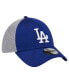 Фото #4 товара Men's Royal Los Angeles Dodgers Neo 39THIRTY Flex Hat