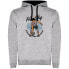 KRUSKIS Stay Healthy Bicolor hoodie Серо-черный, 3XL - фото #1