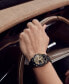 ფოტო #5 პროდუქტის Men's Precisionist Icon Black-Tone Stainless Steel Bracelet Watch 40mm