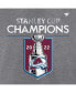 Men's Heathered Gray Colorado Avalanche 2022 Stanley Cup Champions Locker Room Performance T-shirt