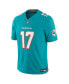 ფოტო #3 პროდუქტის Men's Jaylen Waddle Aqua Miami Dolphins Vapor F.U.S.E. Limited Jersey