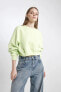 Coool Crop Basic Sweatshirt C2116ax24sp