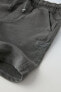Фото #3 товара Крашеные шорты из мягкой ткани ZARA